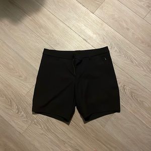 Mens lululemon 7inch commission shorts size 31 black